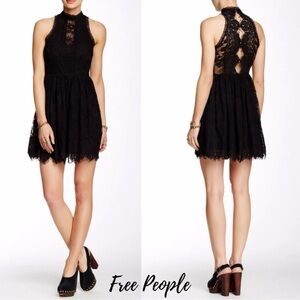 NWT: Free People Verushka Lace Mini Dress
